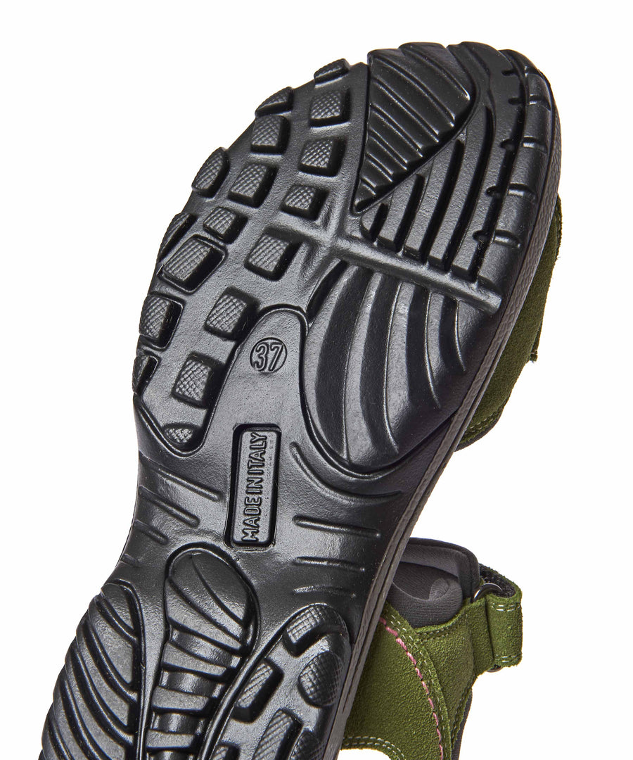 AVON LICHEN GREEN SUEDE