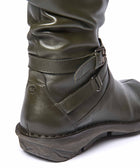 TEACAKE OLIVE GREEN LEATHER