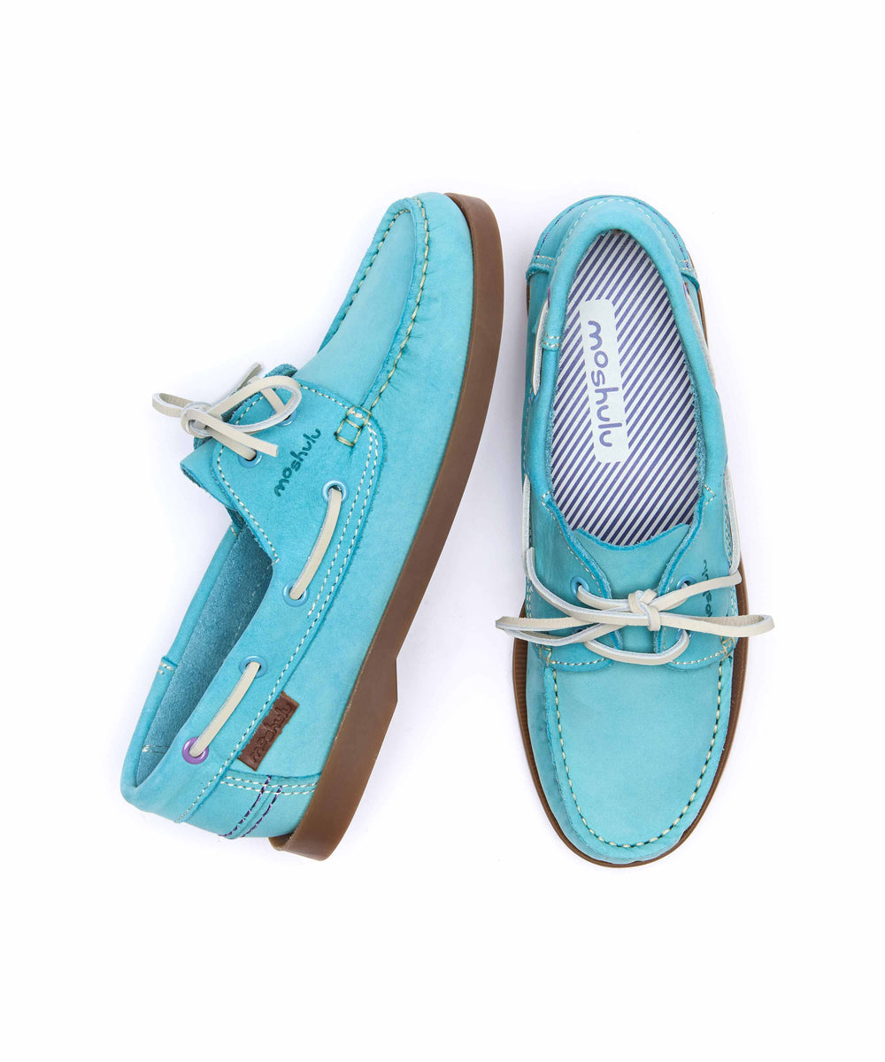 SALCOMBE 3 POOL BLUE NUBUCK
