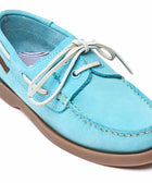 SALCOMBE 3 POOL BLUE NUBUCK