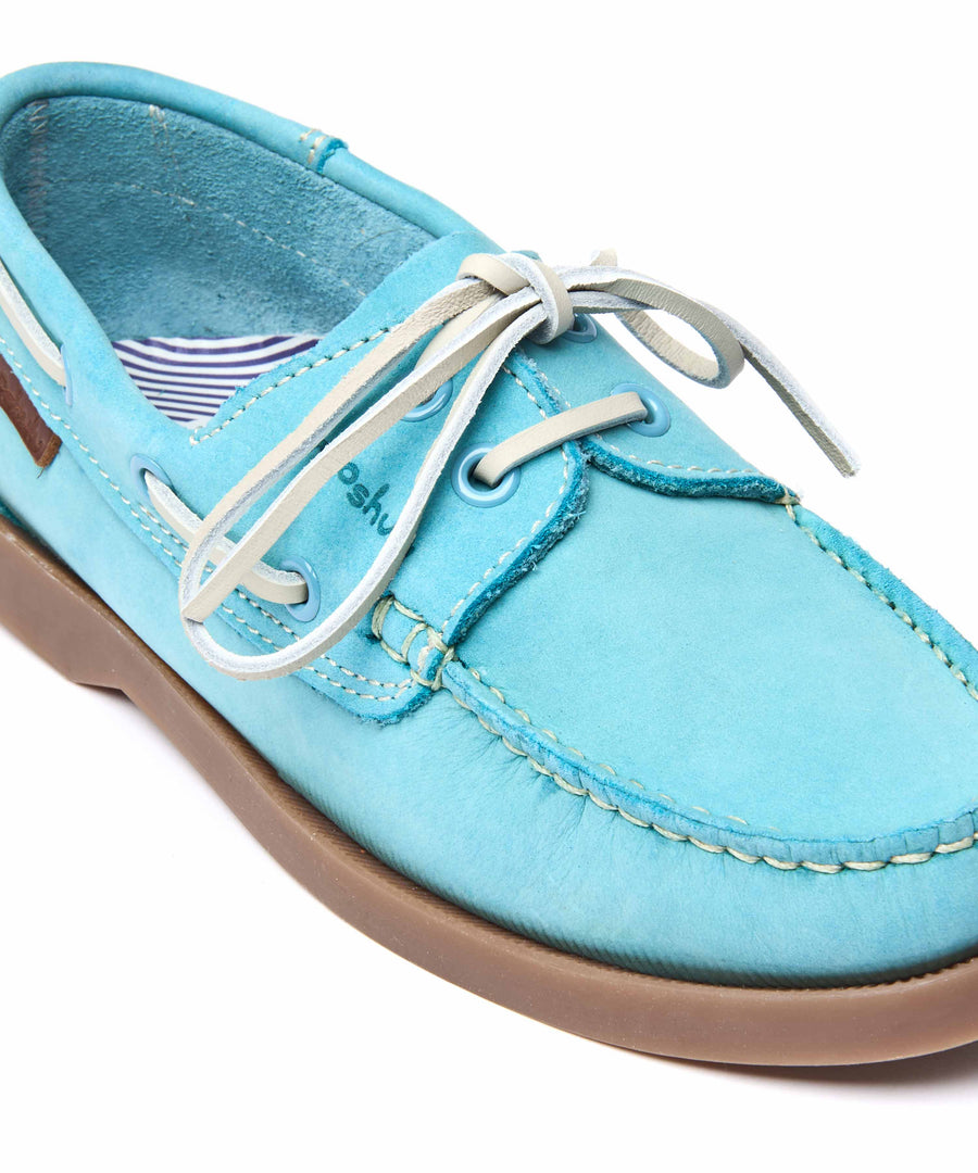 SALCOMBE 3 POOL BLUE NUBUCK