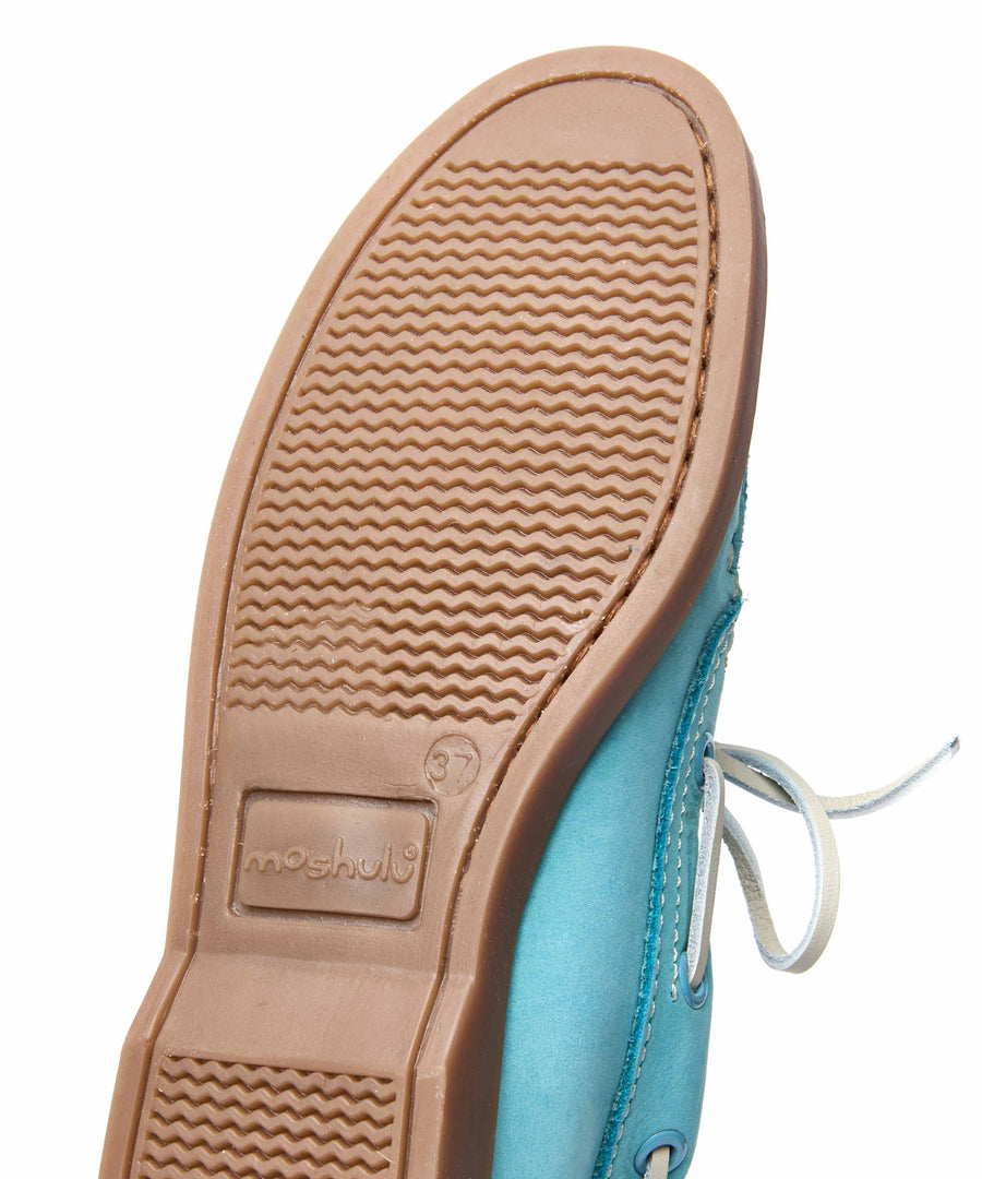 SALCOMBE 3 POOL BLUE NUBUCK