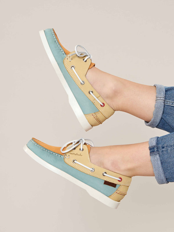 SALCOMBE 3 POOL BLUE/ORANGE/YELLOW