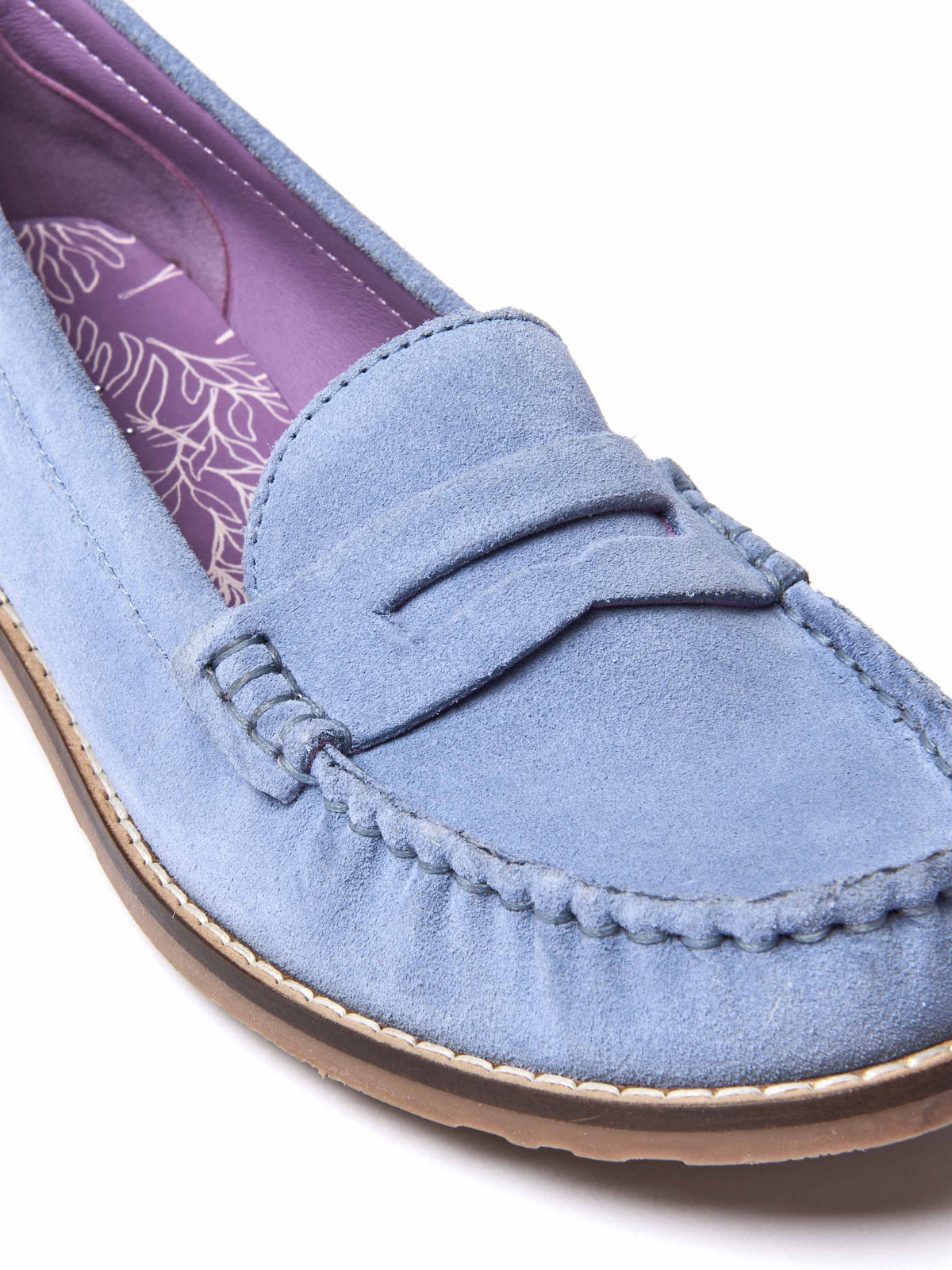 PETREL SUEDE CORNFLOWER BLUE