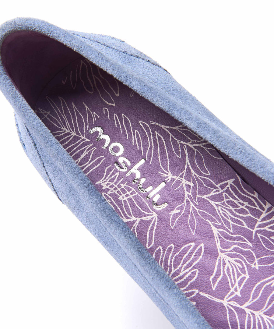 PETREL SUEDE CORNFLOWER BLUE