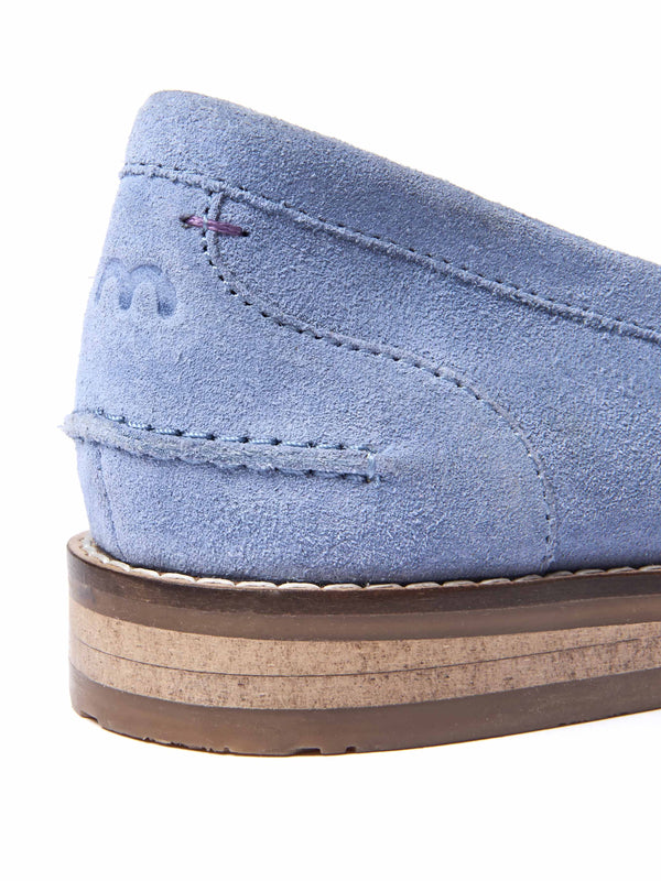 PETREL SUEDE CORNFLOWER BLUE