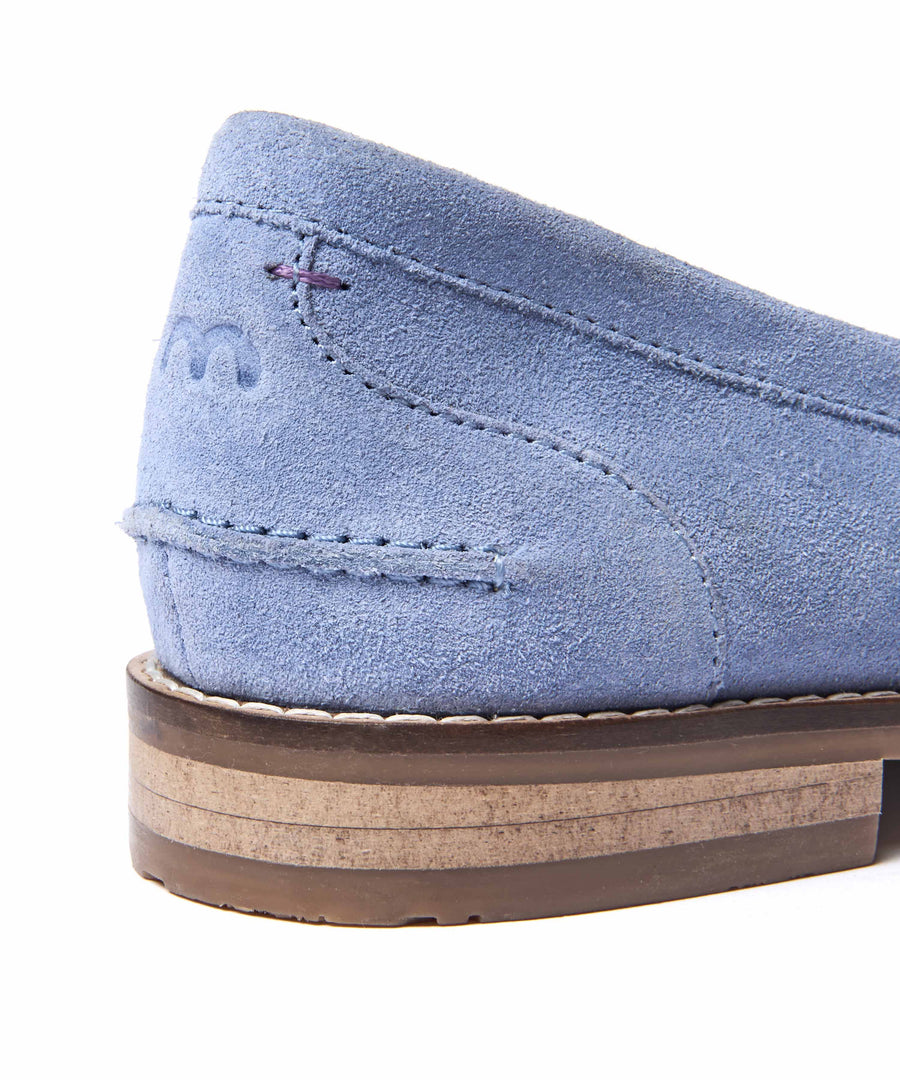 PETREL SUEDE CORNFLOWER BLUE