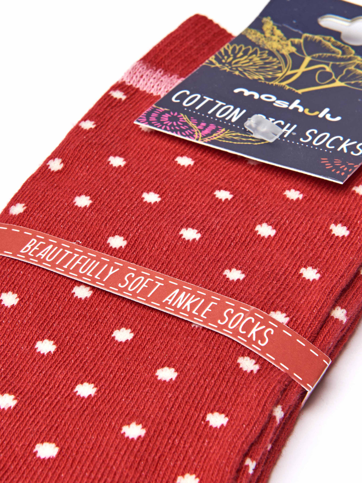 Multi CHRISTMAS SOCK BOX FOR HER - CHRISTMAS SOCK BOX FOR HER TREE LIPSTICK RED SPOT