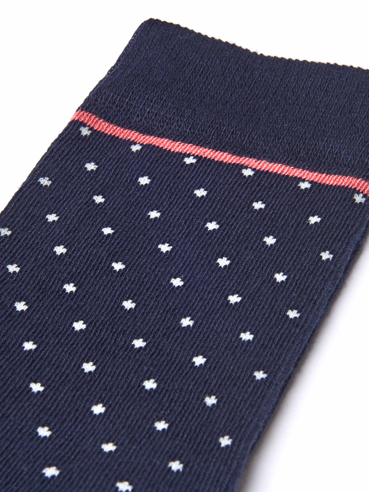Blue ladies' mini-spot socks - ECLAIR NAVY