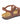 GINGER ALE TAN | Brown strappy contoured cork sandals | Moshulu – moshulu