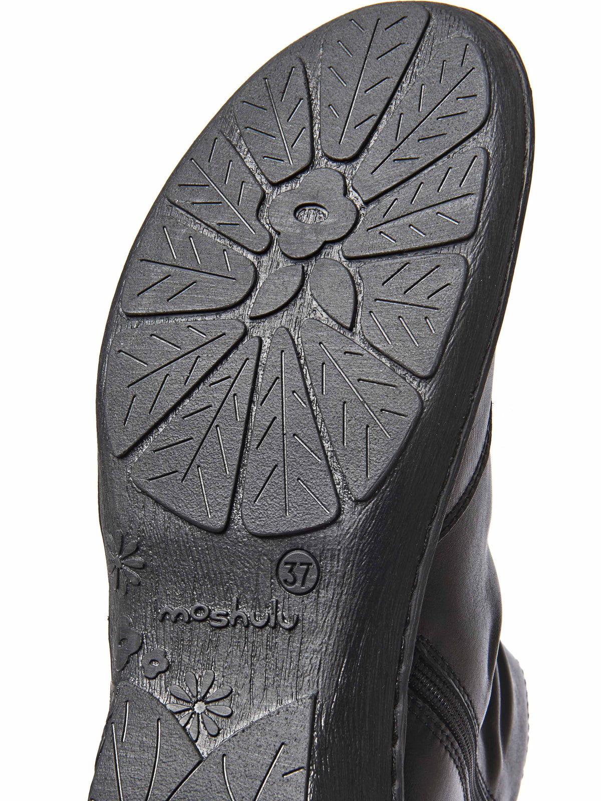 Black slouchy ankle boots - BOURBON 2 BLACK