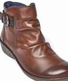 BOURBON 2 PECAN/BROWN LEATHER