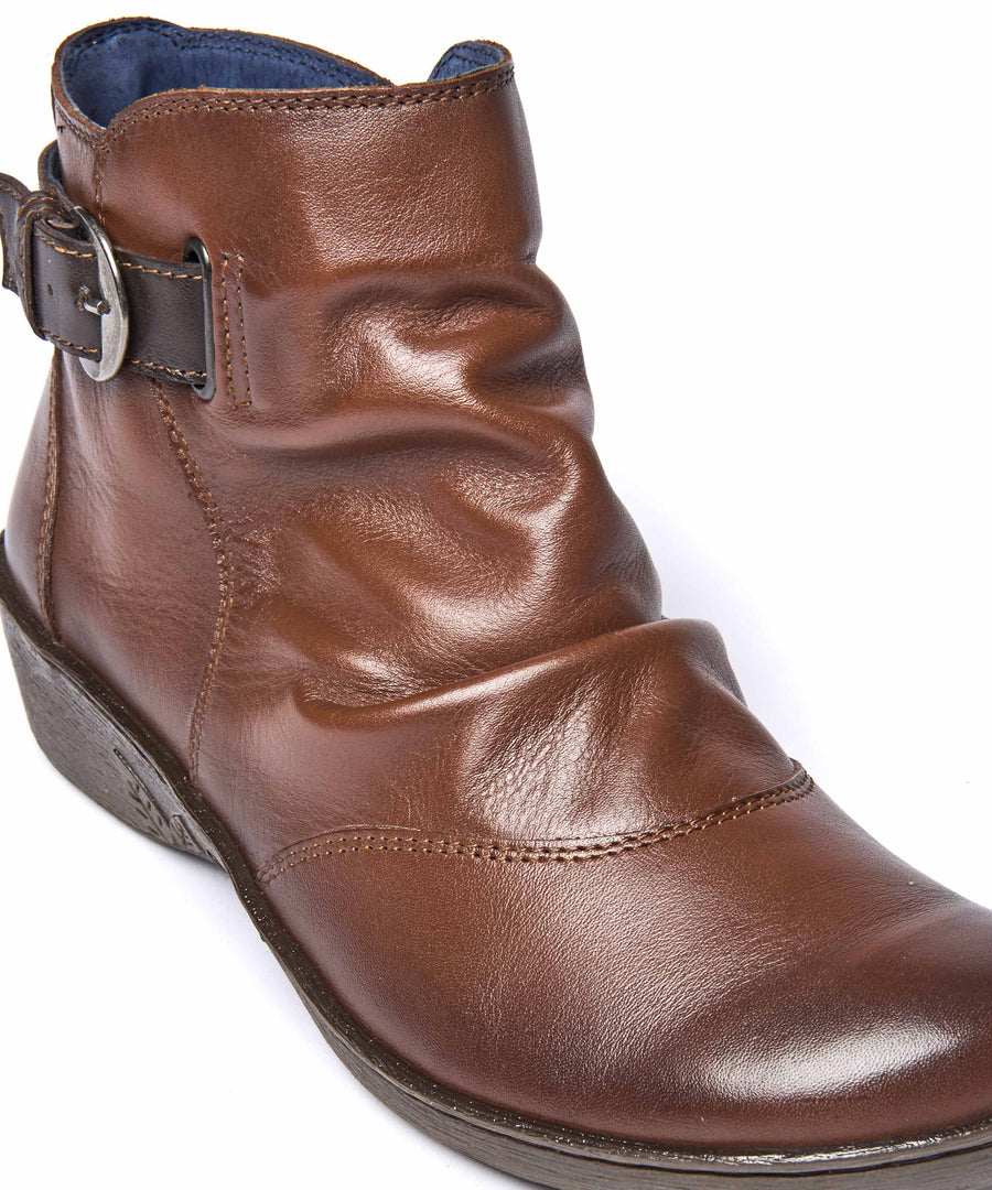 BOURBON 2 PECAN/BROWN LEATHER