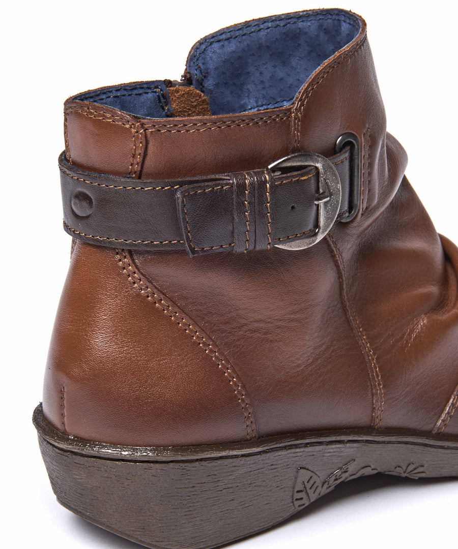 BOURBON 2 PECAN/BROWN LEATHER