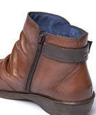 BOURBON 2 PECAN/BROWN LEATHER