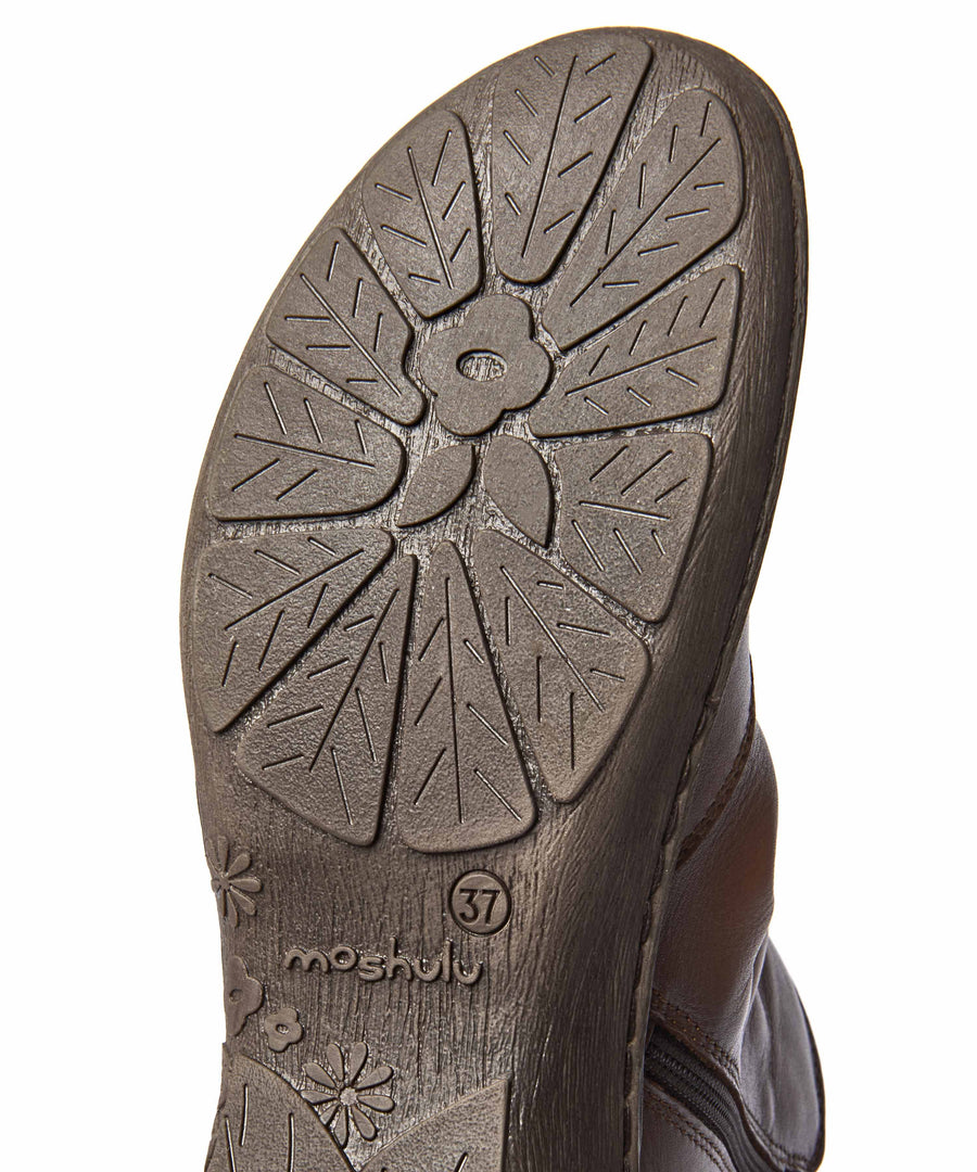BOURBON 2 PECAN/BROWN LEATHER