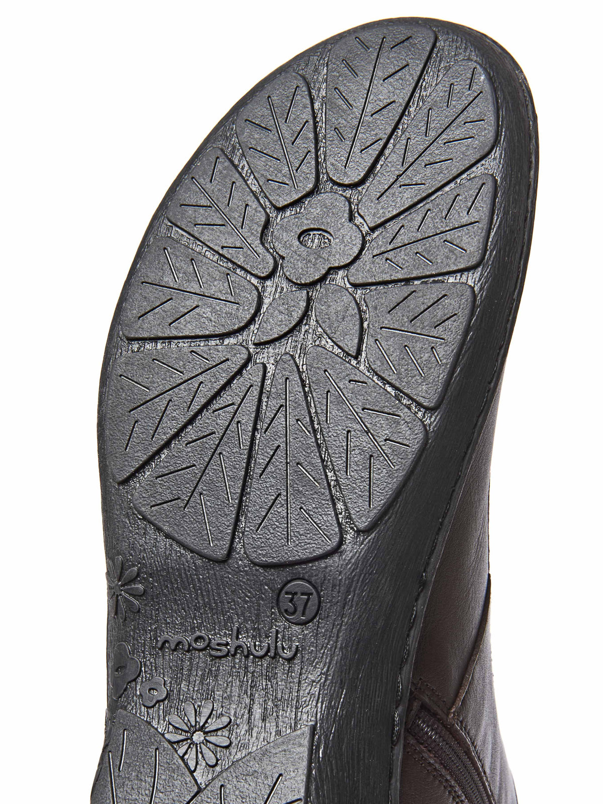 Black leather lightweight ankle boots - FRUIT DROP 2 BLACK