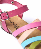 ZILLA FUCHSIA MULTI LEATHER