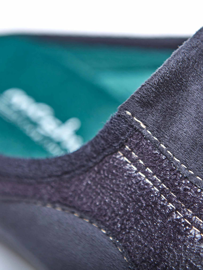 Grey men's slip-on slippers - JAKARTA 2 GREY