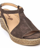 PEACH MELBA 2 BROWN SUEDE