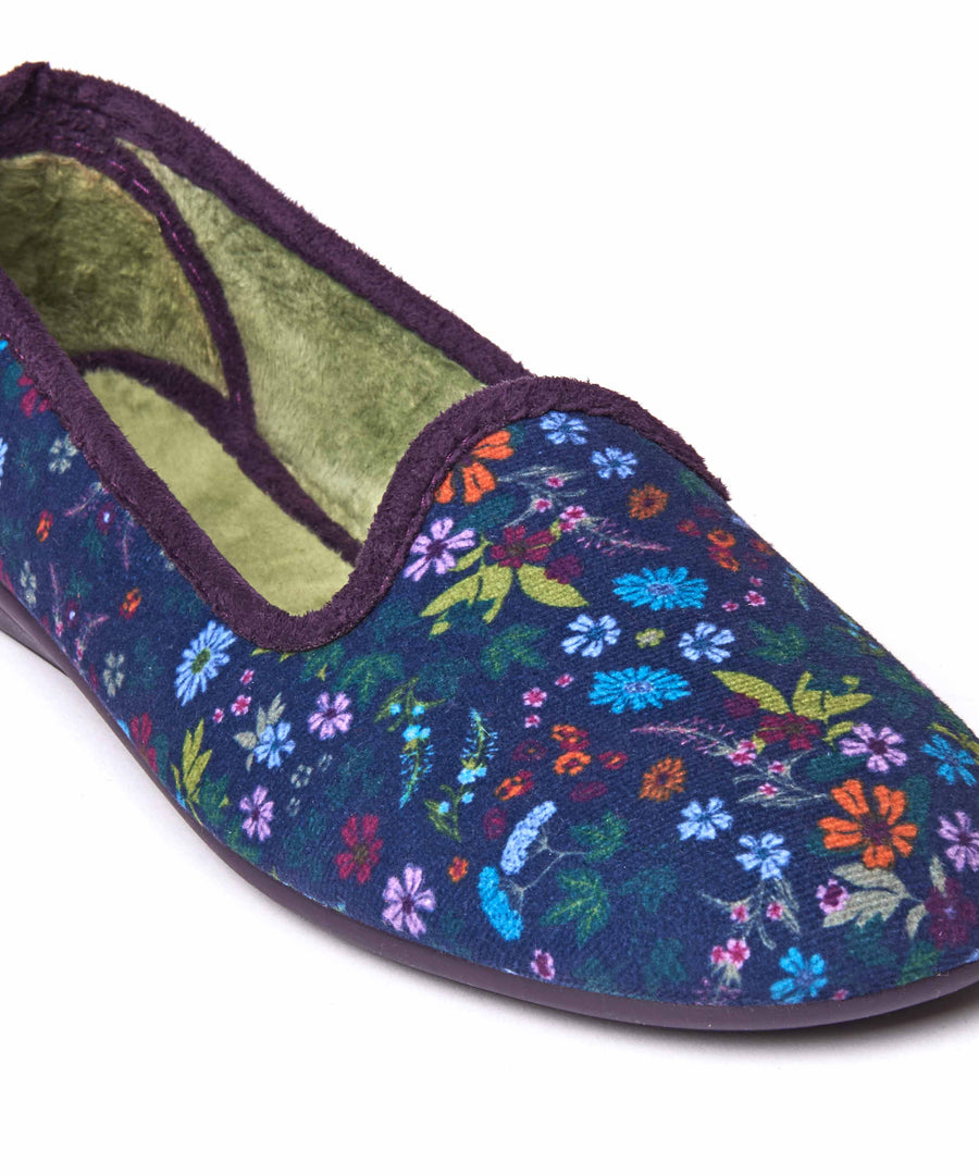TEE-HEE INDIGO FLORAL