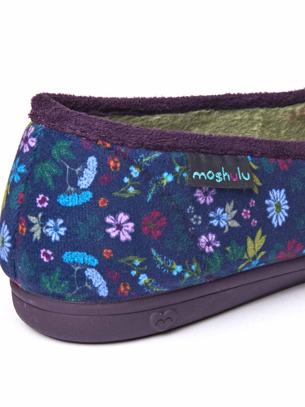 TEE-HEE INDIGO FLORAL