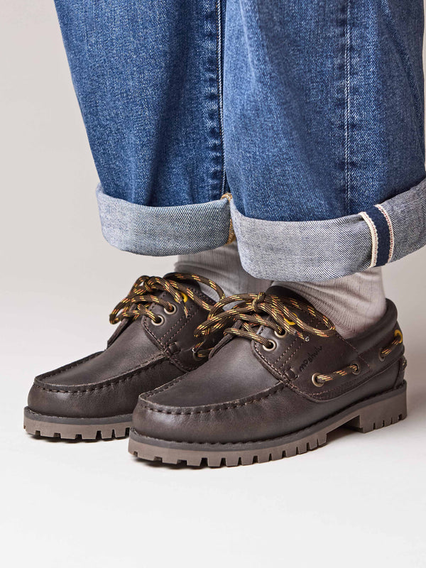 Brown DARTMOOR 3 - DARTMOOR 3 BROWN LEATHER