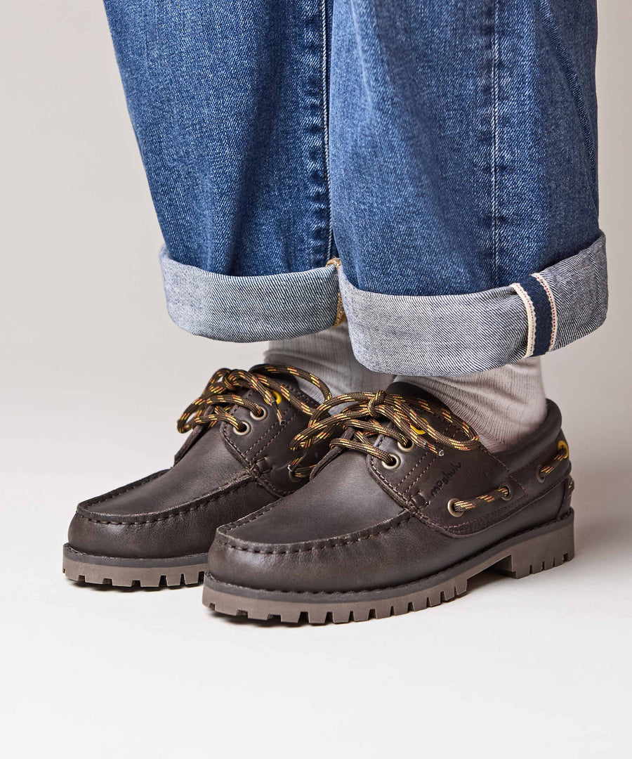 DARTMOOR 3 BROWN LEATHER