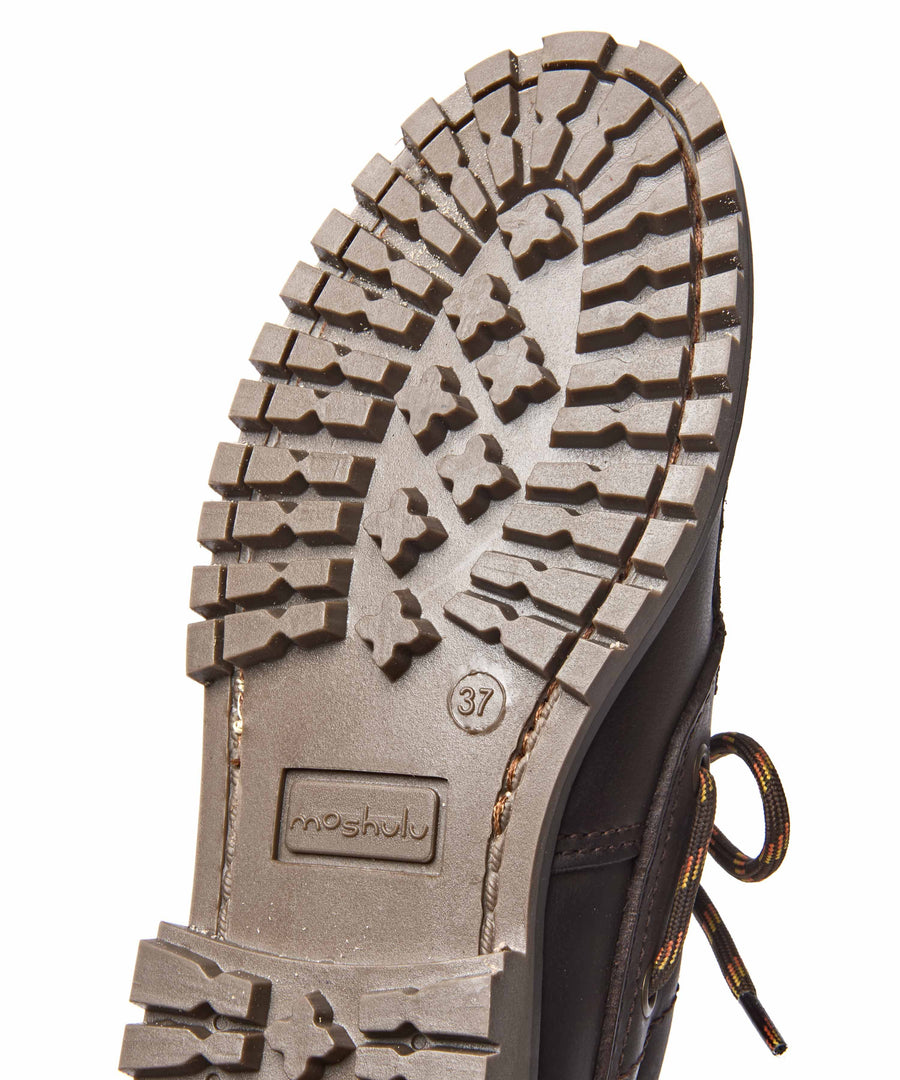DARTMOOR 3 BROWN LEATHER