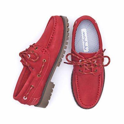 DARTMOOR 3 RED NUBUCK