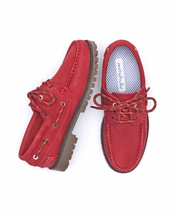 DARTMOOR 3 RED NUBUCK