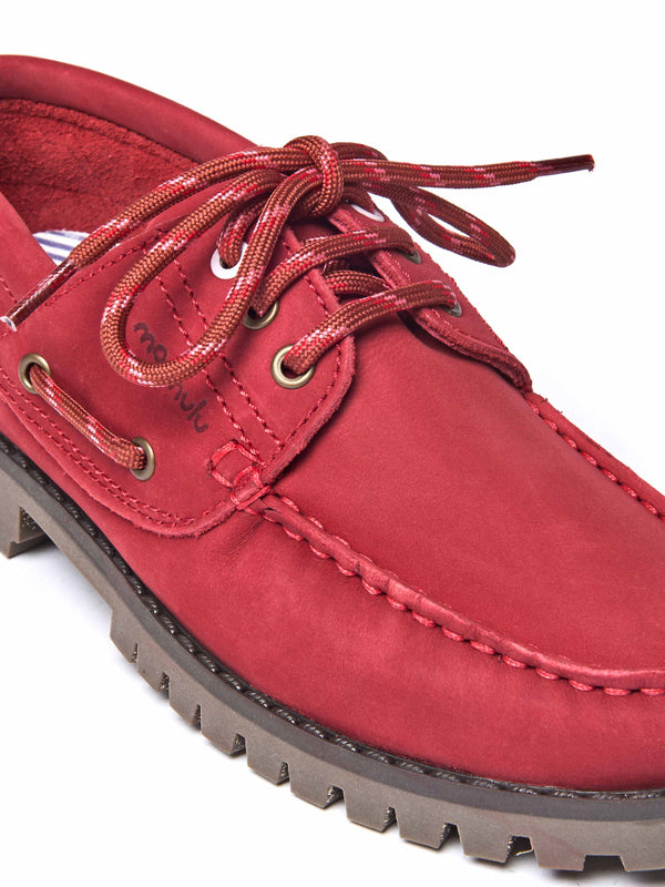 Red DARTMOOR 3 - DARTMOOR 3 RED NUBUCK