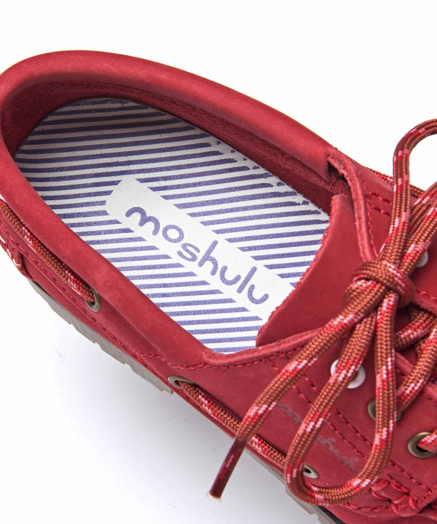DARTMOOR 3 RED NUBUCK