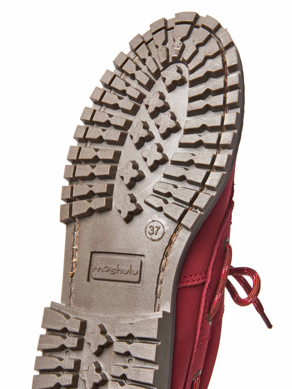 Red DARTMOOR 3 - DARTMOOR 3 RED NUBUCK