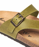 WILMA WAXY PESTO GREEN