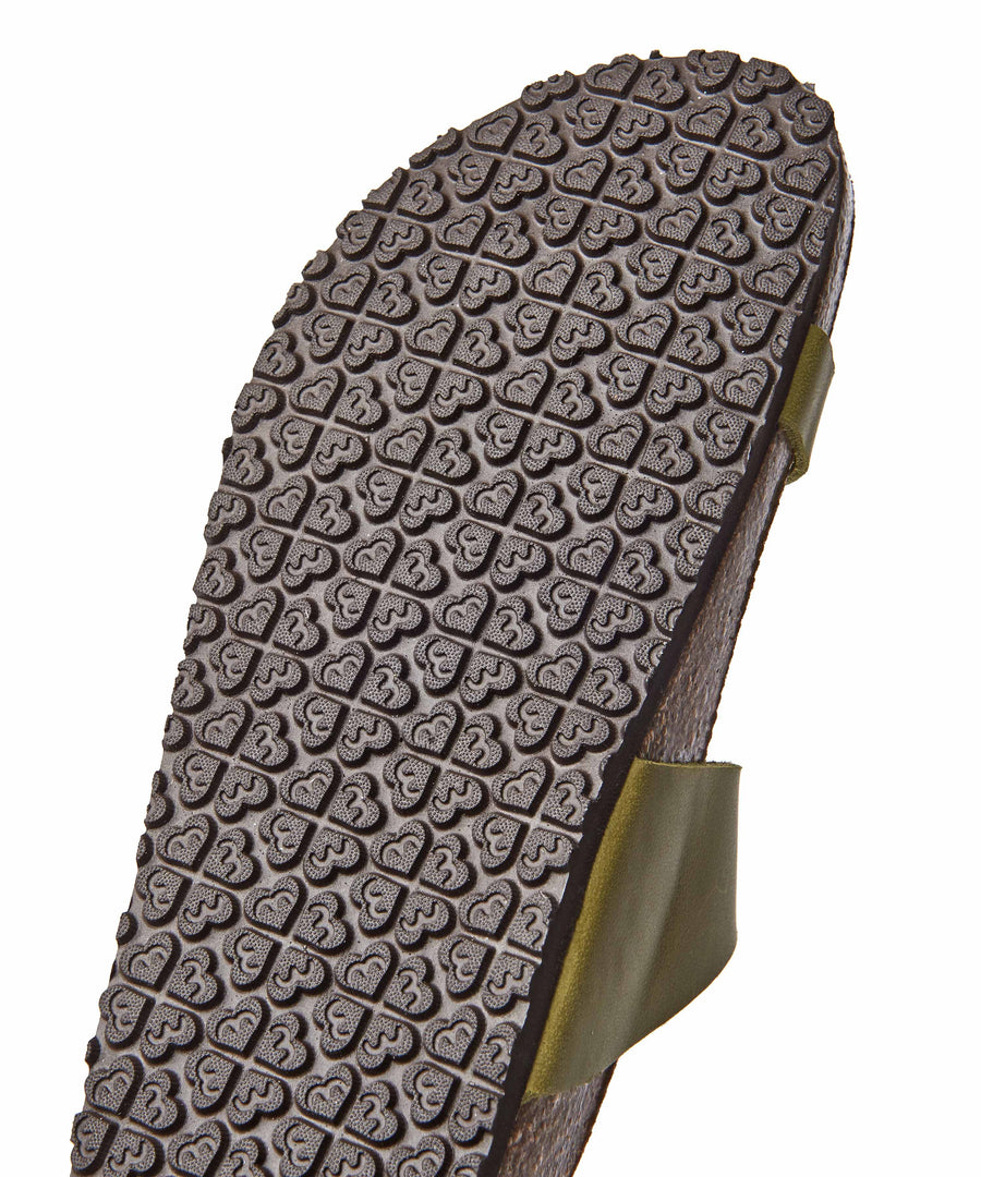 WILMA WAXY PESTO GREEN