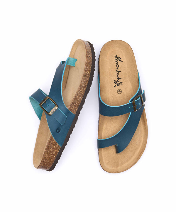 WILMA WAXY MARINE TEAL