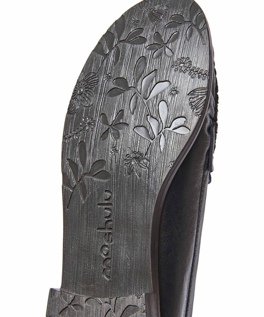 PETREL LEATHER BLACK LEATHER