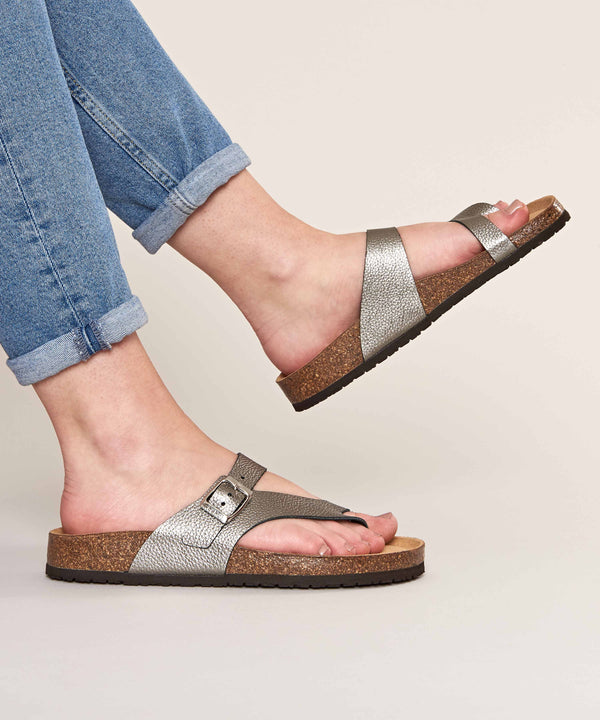 WILMA METALLIC PEWTER TUMBLED