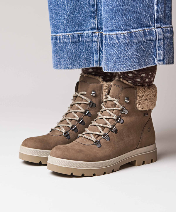 BEDEW DRIFTWOOD BROWN NUBUCK