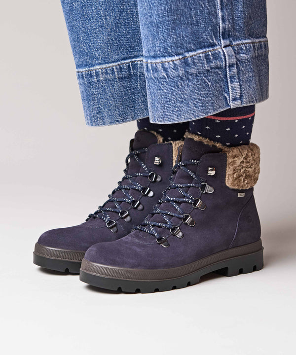 BEDEW INDIGO SUEDE