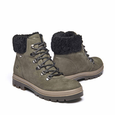 BEDEW OLIVE GREEN NUBUCK
