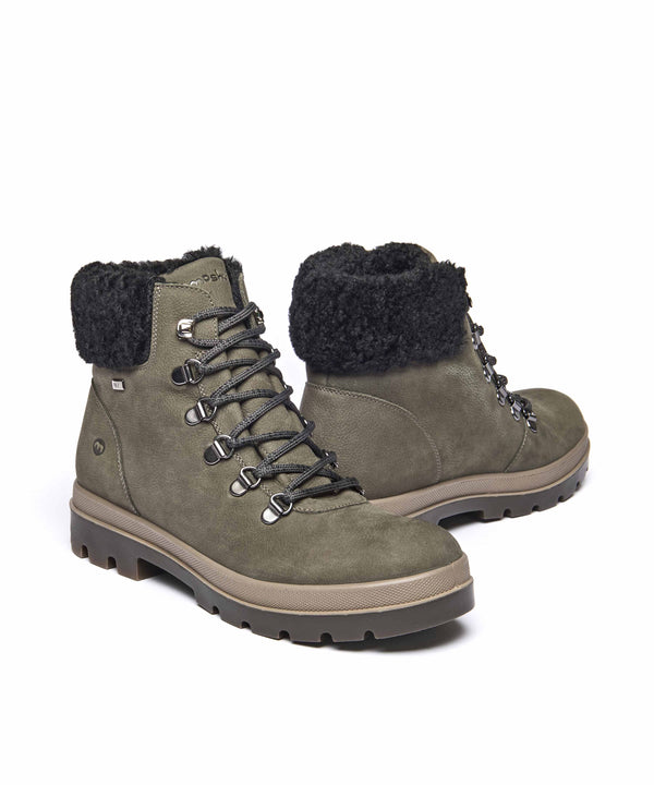 BEDEW OLIVE GREEN NUBUCK