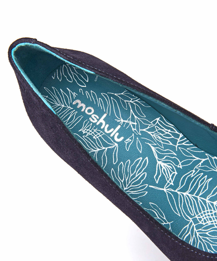 KEEL SUEDE INDIGO