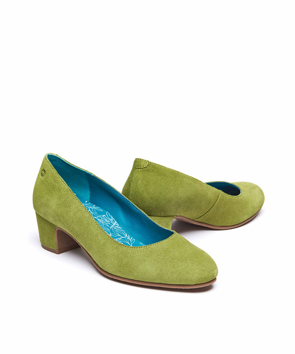 KEEL SUEDE LICHEN GREEN