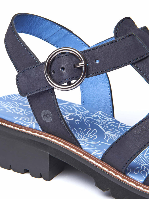 KYNANCE INDIGO NUBUCK