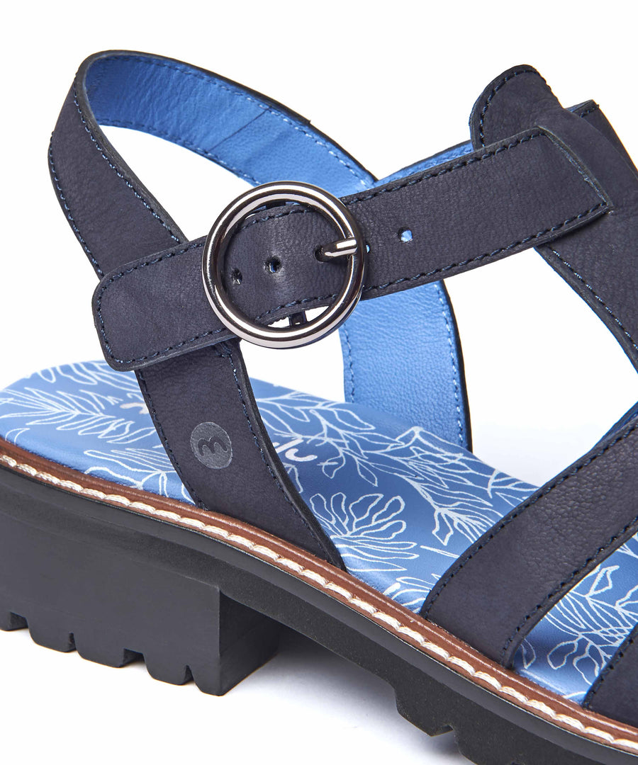 KYNANCE INDIGO NUBUCK