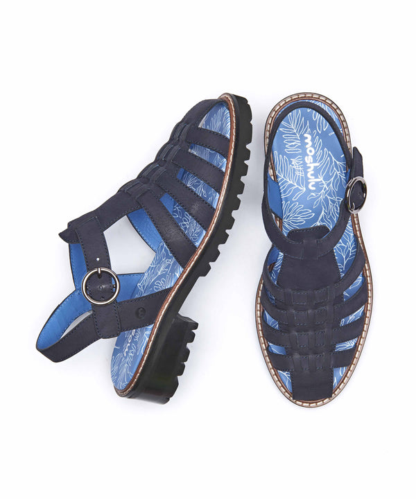 KYNANCE INDIGO NUBUCK