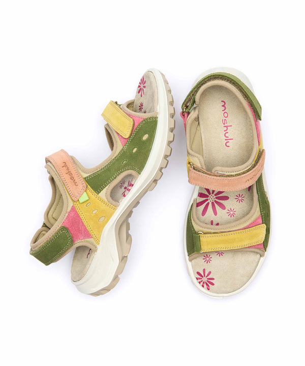 WEMBURY LICHEN GREEN MULTI