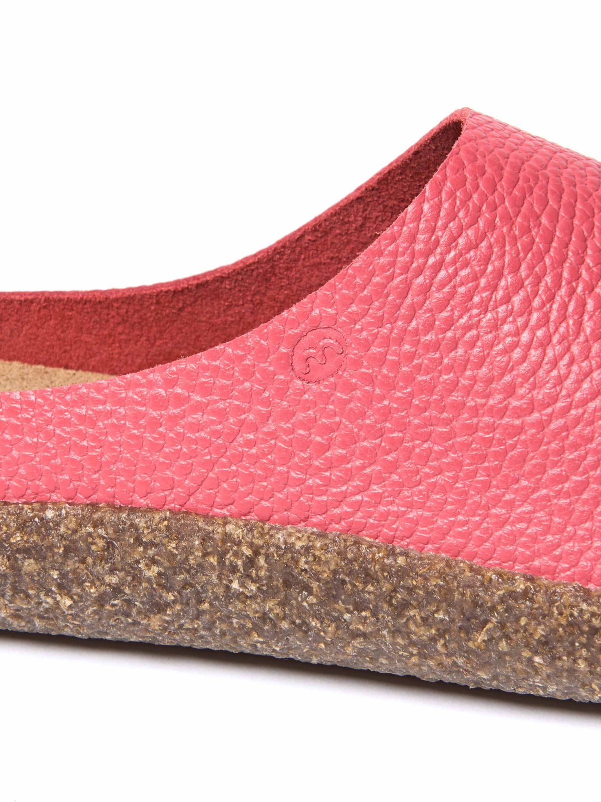 PEVENSEY CORAL PINK LEATHER